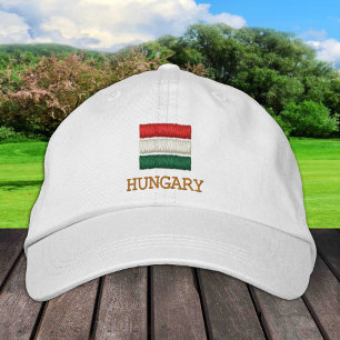 Ungern och Ungerska Flagga mode / patrioter Broderad Keps