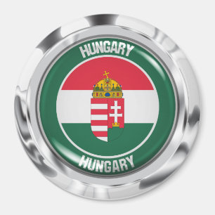 Ungern Round Emblem Magnet