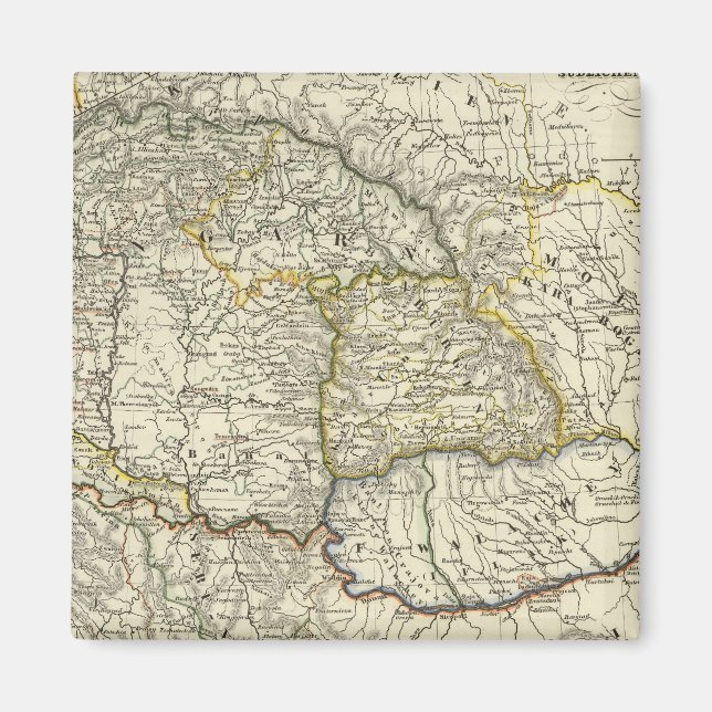 Ungern sedan 1526 Lander Magnet (Framsidan)