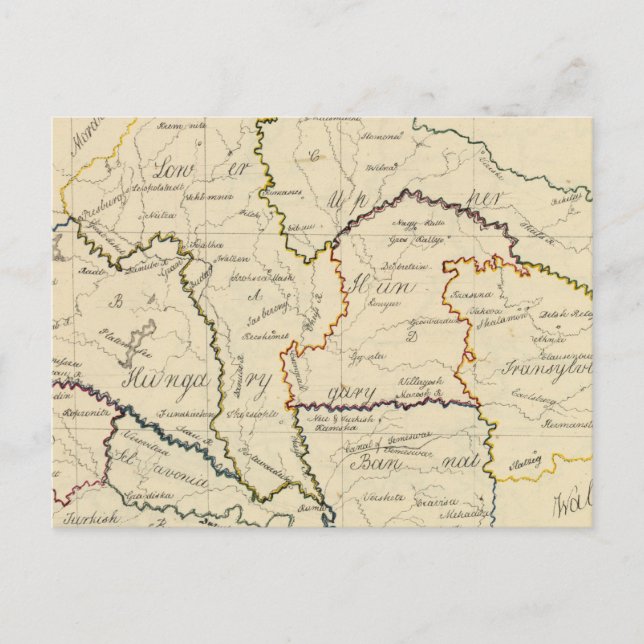 Ungern, Transsylvanien Vykort (Framsida)