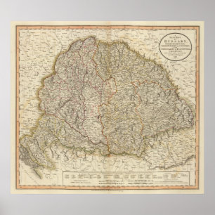 Ungern Transylvania, Kroatien Poster