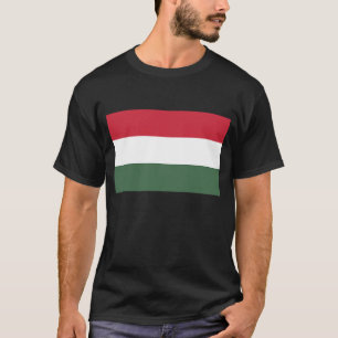 Ungern, Ungerns Flagga,Flagga Ungern. T Shirt
