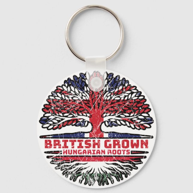 Ungern Ungerska Storbritannien, Storbritannien, Tr Nyckelring (Framsida)