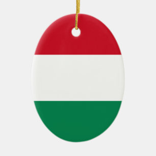 Ungernflagga Julgransprydnad Keramik