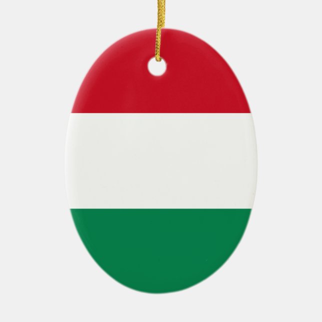 Ungernflagga Julgransprydnad Keramik (Framsidan)