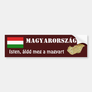Ungernflagga + Kartabildekal Bildekal