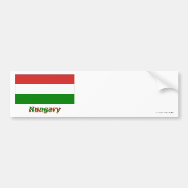 Ungernflagga med namn bildekal (Framsidan)