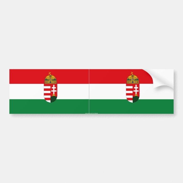 Ungernflaggabildekal Bildekal (Framsidan)