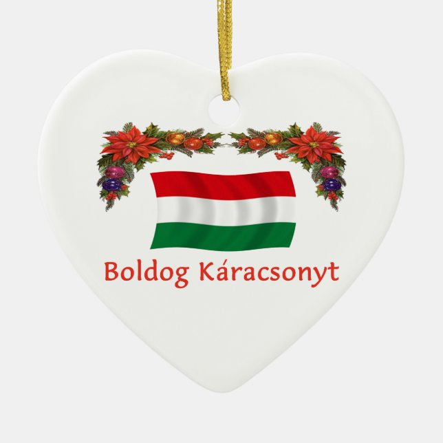 Ungernjul Julgransprydnad Keramik (Framsidan)