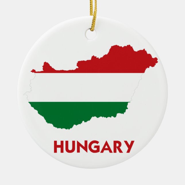 UNGERNKARTA JULGRANSPRYDNAD KERAMIK (Framsidan)