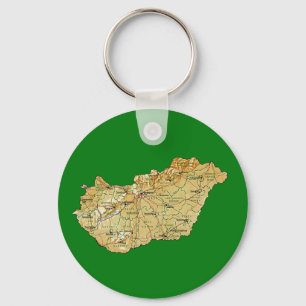 Ungernkarta Keychain Nyckelring