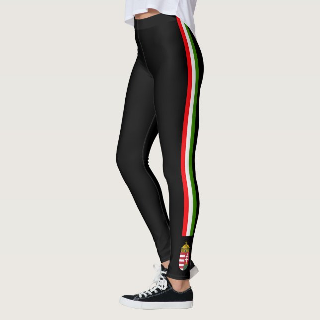 Ungernrandflagga Leggings (Vänster)