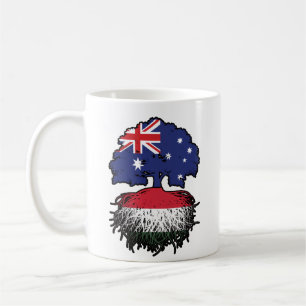 Ungerns australiska Australiens Träd-rötter Kaffemugg