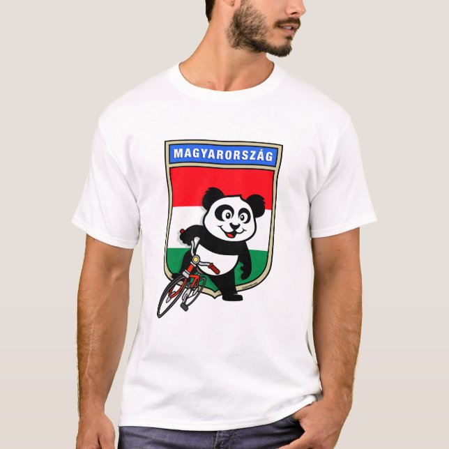Ungerns cykelpropaganda tee (Framsida)