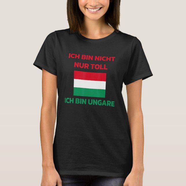 Ungerns finniga Ungern Budapest Ungerska kassafl T Shirt (Framsida)