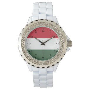 Ungerns flagga armbandsur