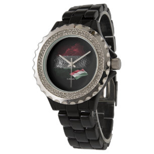 Ungerns flagga armbandsur