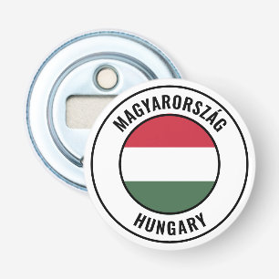 Ungerns Flagga Gorgous Patriotic Flaska-öppnare Flasköppnare