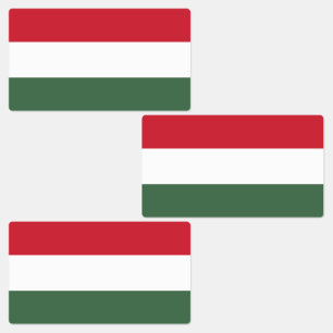 Ungerns flagga klistermärke