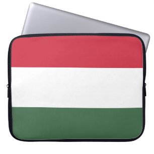 Ungerns flagga laptop fodral