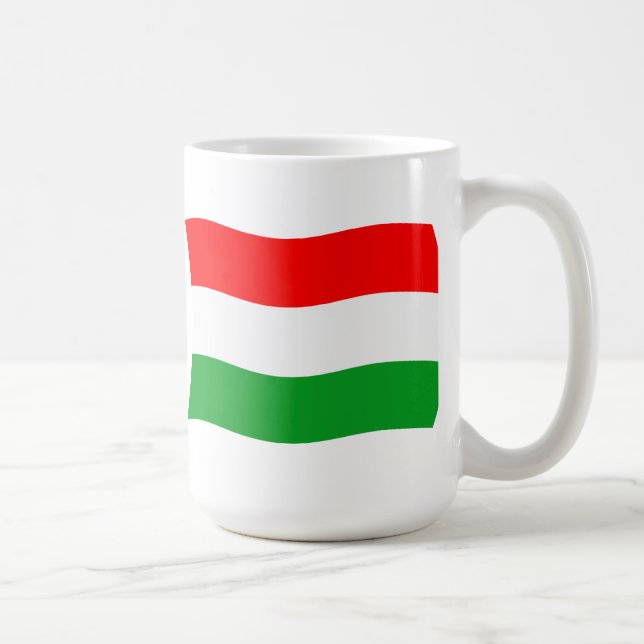 Ungerns flagga mugg (Höger)