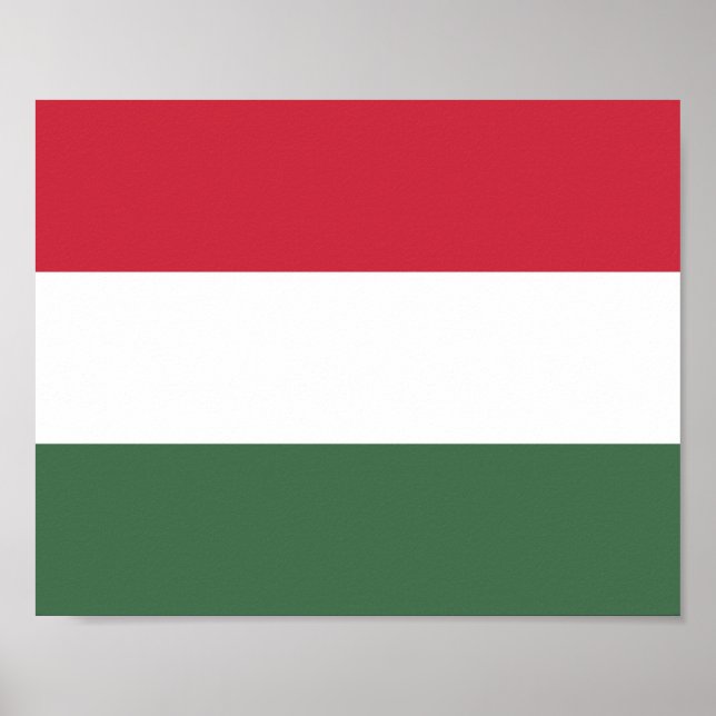 Ungerns flagga poster (Framsidan)