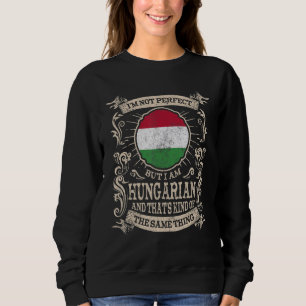 Ungerns flagga Stolta ungrare män och kvinnor 2 T Shirt