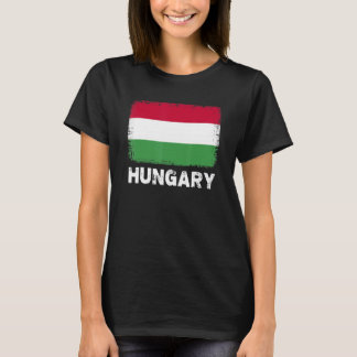 Ungerns Flagga Support Ungerska folket Women Manar T Shirt
