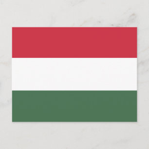 Ungerns flagga vykort