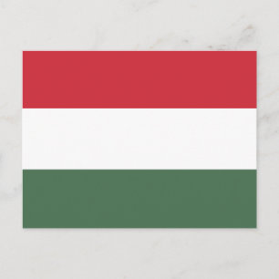 Ungerns flagga vykort