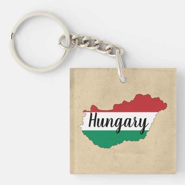 Ungerns flaggsilhuett  (Framsidan)