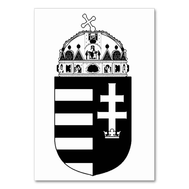 Ungerns statsvapen bordsnummer (Framsidan)