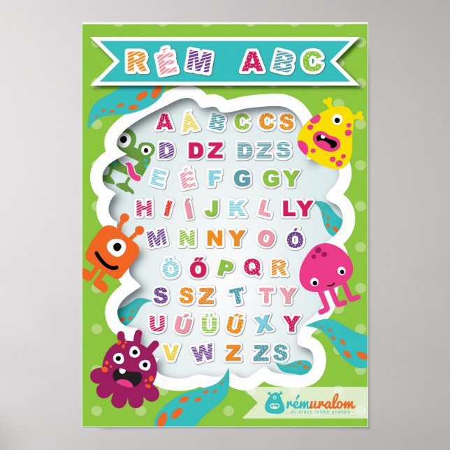 Ungersk ABC från Rämorälskaren Poster (Framsidan)