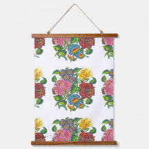 Ungersk Blommigt - kalocsai-motiv
