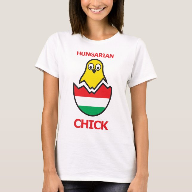 Ungersk chick t-shirt (Framsida)