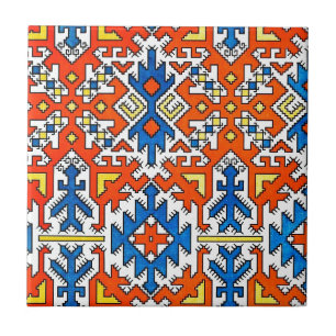 Ungersk design kakelplatta