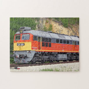 Ungersk diesel Locomotive M62 Tåg Pussel