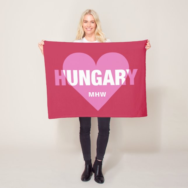 Ungersk filt för anpassningsbar i Kärlek (På plats)