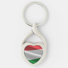 Ungersk Flagga nyckelring