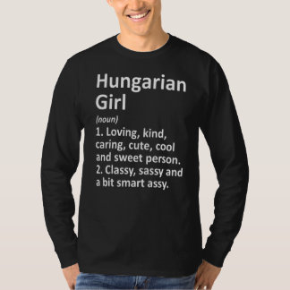 Ungersk flicka, Ungern, Land, hemmet T Shirt