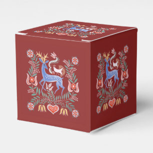 Ungersk folkart Hjort Presentaskar