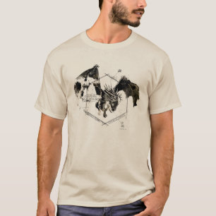 Ungersk Horntail drake T-shirt
