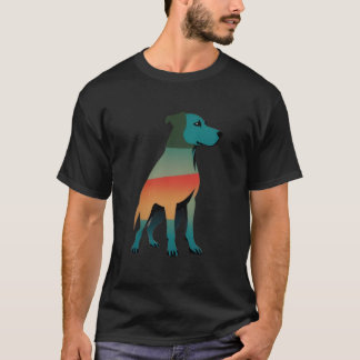 Ungersk Hund Solnedgång T-Shirt