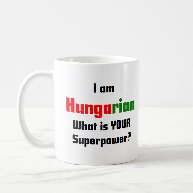 ungersk kaffemugg (Vänster)