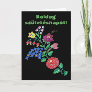 Ungersk Kalocsai Art Kort