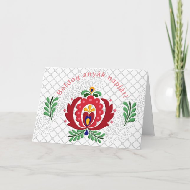 Ungersk mors dag  kort (Framsida)