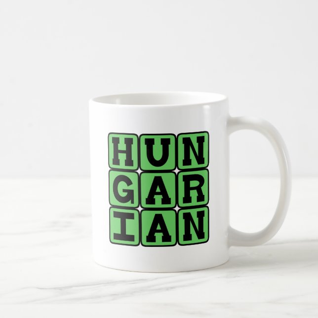 Ungersk, Nationalitet Kaffemugg (Höger)