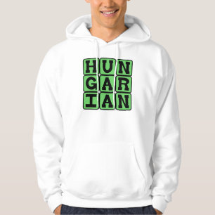 Ungersk, Nationalitet Sweatshirt Med Luva