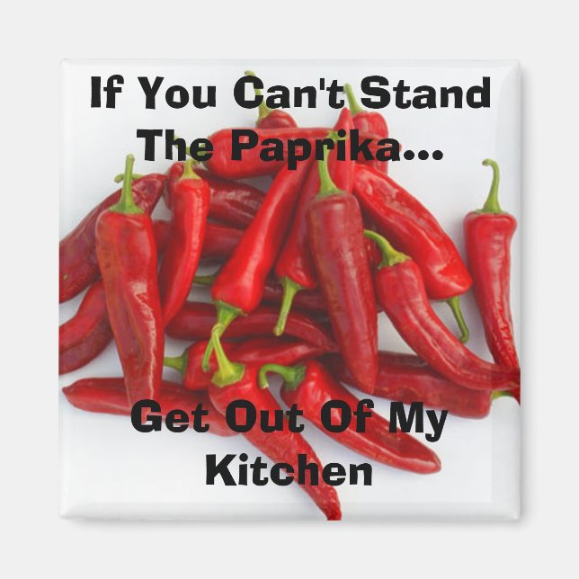 Ungersk Paprika Magnet (Framsidan)