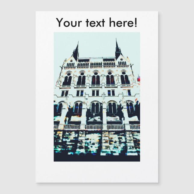 Ungersk parlamentmålning (Framsida)